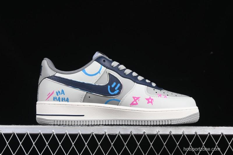Nike Air Force 1 '07 Low "Jinkesi" League of Legends Series Jinx Custom Low-Top Casual Sneakers for Autumn Winter - XL2321-222