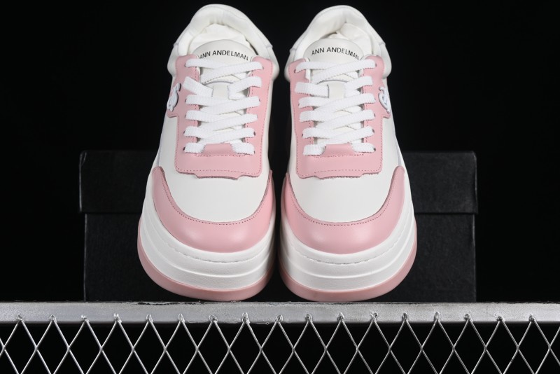 ANN ANDELMAN Pink White Chunky Retro Low-Top Sneakers - 210821