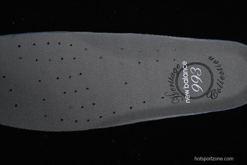 New Balance Made In USA M993 Series Classic Retro Casual Running Shoes - MR993BK