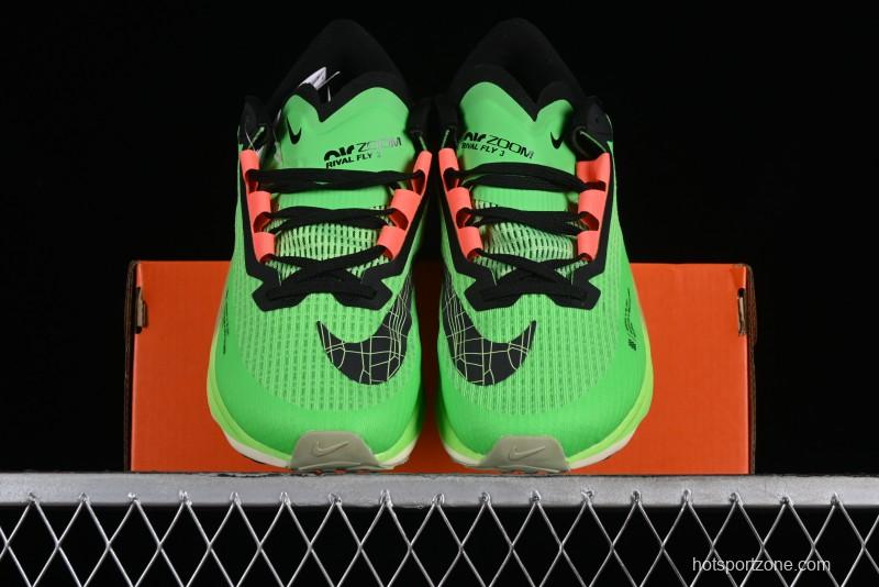 Nike Zoom Rival Fly 3 Lightweight Fabric Comfortable Cushioned Anti-Slip Low-Top Casual Running Shoes - DZ4775-304