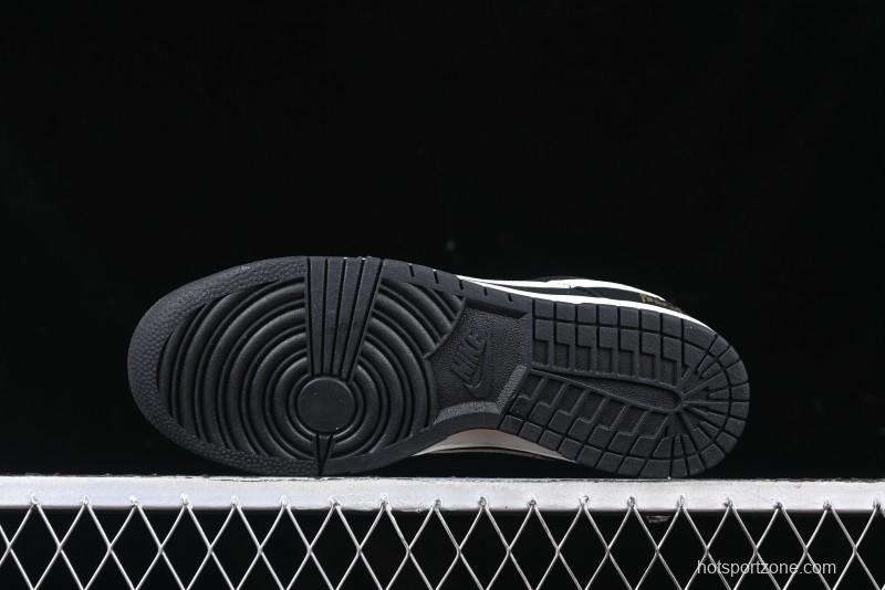 Nike SB Dunk Low FOG Collaboration - Anniversary High-End Custom Low-Top Casual Sneakers - KK1333-016