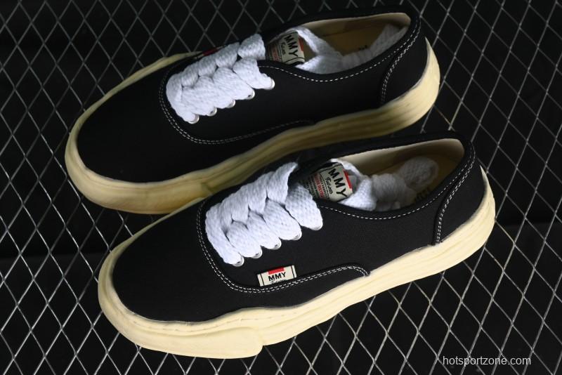 Wayne Original Sole Leather Low Sneaker with Deconstructed Ice Cream Sole - W.E5