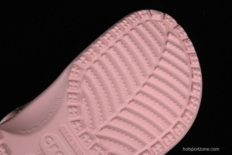 Crocs Classic Clog Quartz Pink Two-Way Beach Sandals with Ventilation Holes - B.D4
