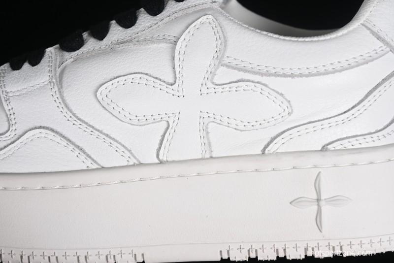 SMFK Comfortable Chunky Sole White Sneakers - T.D4