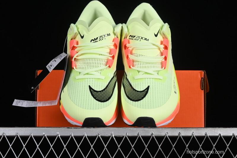 Nike Zoom Rival Fly 3 Lightweight Fabric Comfortable Cushion Anti-Slip Low-Top Casual Running Shoes - CT2405-700