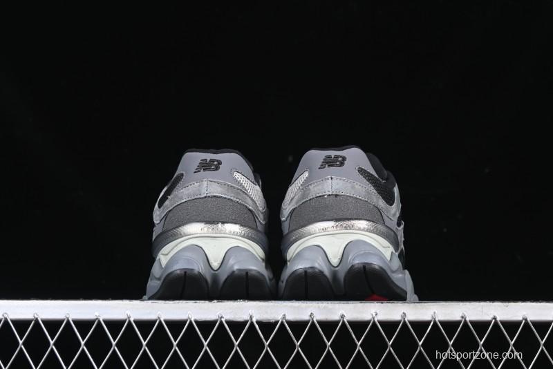 New Balance 9060 Retro Casual Running Shoes with ABZORB Cushioning Technology - U9060BLK