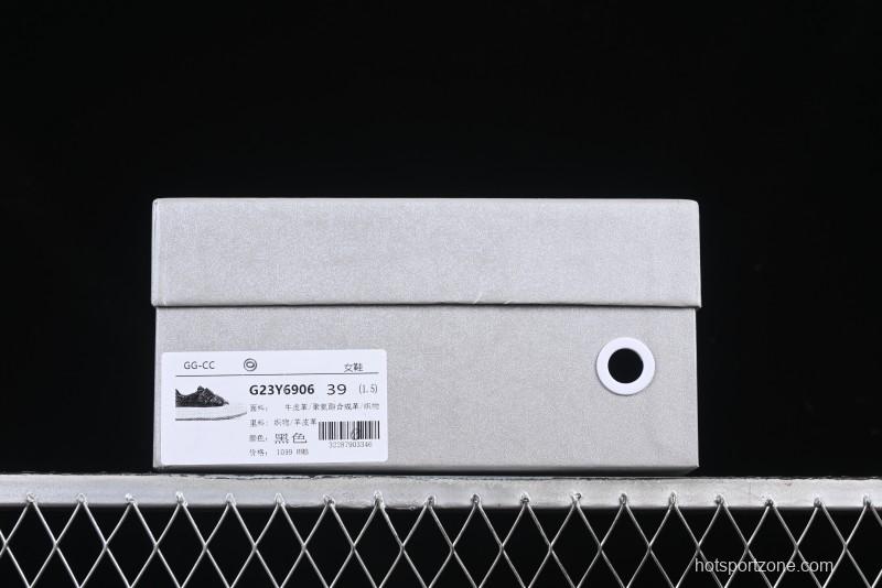 GG-CC Star Same Style Platform Sneakers with Hook and Loop Closure - G23Y6906