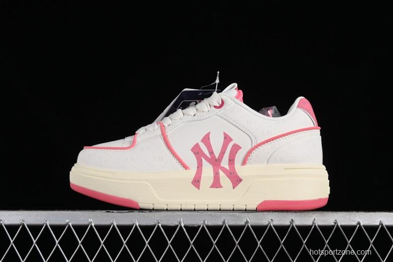 MLB Chunky Liner Basic New York Yankees Thick Sole Casual Sneakers with 6cm Height Increase - 3ASXCBO3N50COS