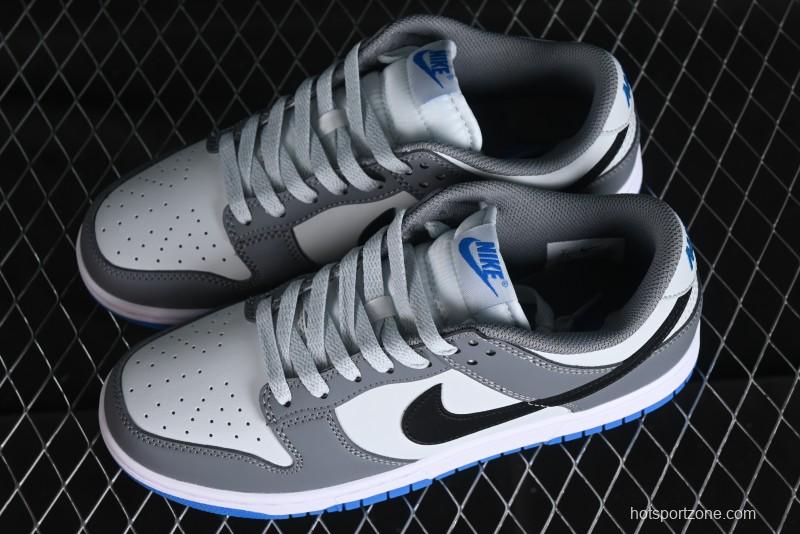 Nike Dunk Low SB Skateboarding Shoes in White Blue Grey - FB9109-001