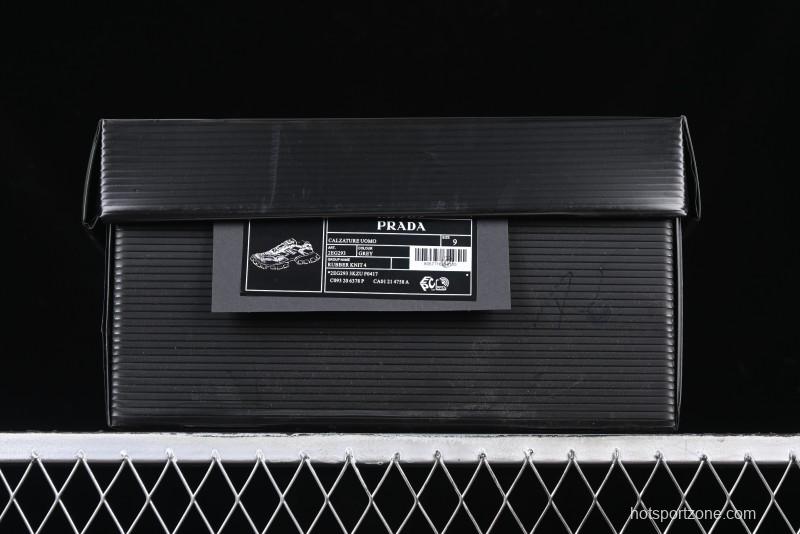 Prada Cloudbust Air Thunder Lifestyle Low-Top Sneakers with Anti-Slip and Wear-Resistant Design - 2EG293