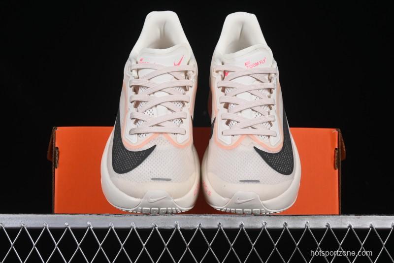 Nike Zoom Fly 6 Lightweight Responsive Running Shoes with Flyknit and React Technology - FN8455-102