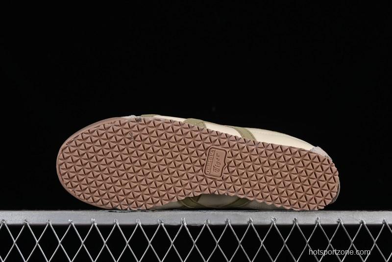 Onitsuka Tiger Mexico 66 Low-Top Leather Casual Running Shoes - 1183C076-101