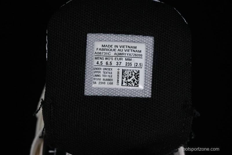 Converse All Star Lift Platform Sneakers with Daisy Stitch Detail - A08731C