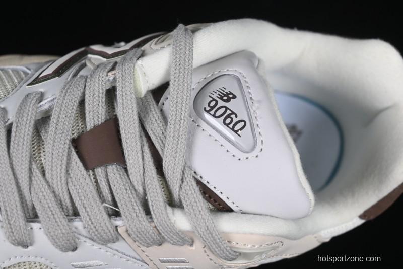 New Balance 9060 Retro Casual Running Shoes with ABZORB Cushioning Technology - U9060FNA