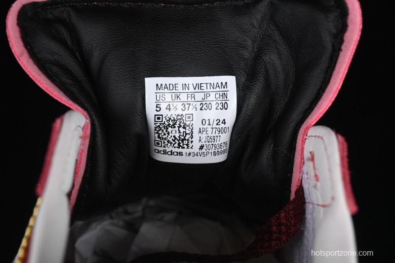 Adidas Originals Gazelle Bold JQ5977 Snake Year Limited Edition Three Stripes Platform Sneakers with Non-Slip耐磨 Low-Top - JQ5977