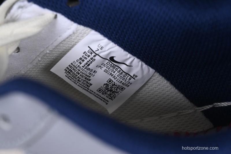 Nike Air Force 1 '07 Low The North Face x CDG Blue Double Swoosh Casual Sneakers - DM6688-019