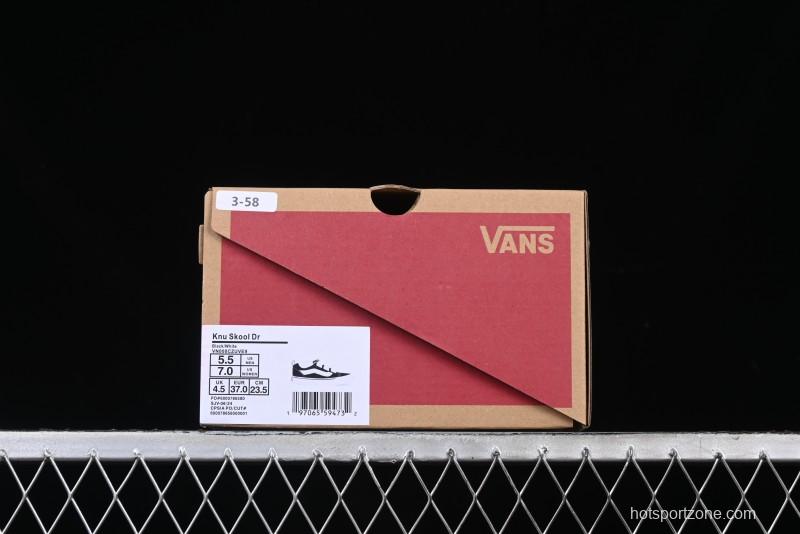 Vans Knu Skool DR Black White New Series Chunky Sneakers - VN000CZUVE9