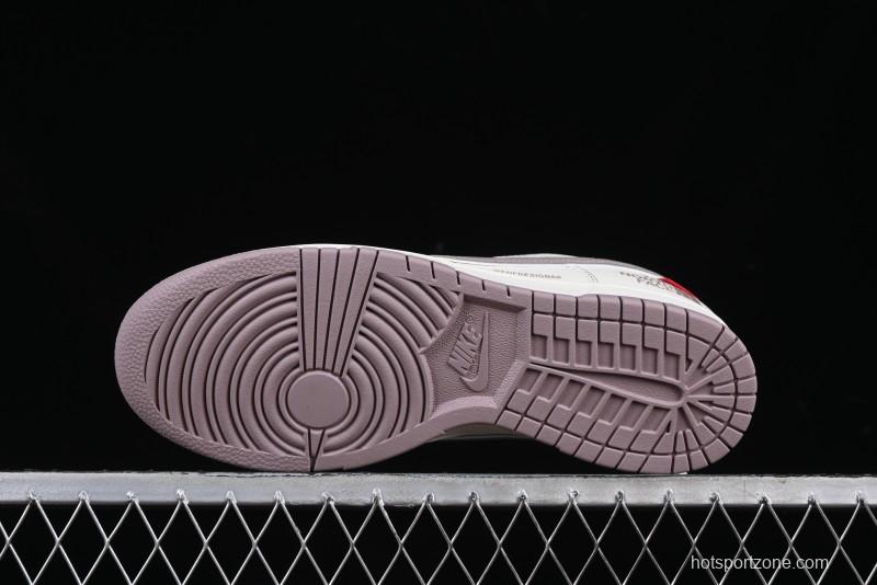 Nike SB Dunk Low Supreme x The North Face Low-Top Casual Skate Shoes - BM0234-507
