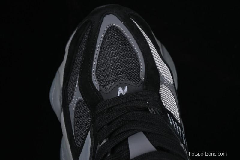 New Balance 9060 Retro Casual Running Shoes with ABZORB Cushioning Technology - U9060BLK