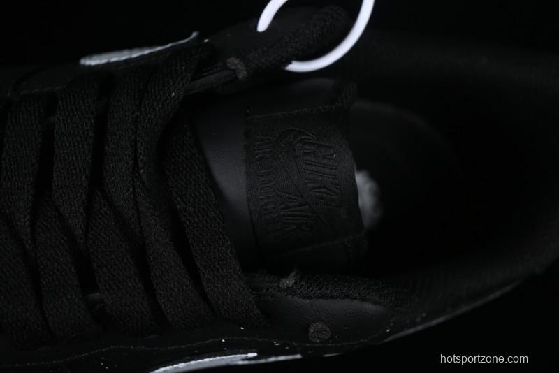 Nike Air Force 1 '07 Low Casual Sneakers with Black Splatter Design - ZH0316-046