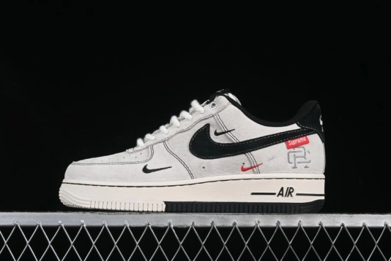 Nike Air Force 1 '07 Low Champion Collaboration Triple Swoosh Low-Top Casual Sneakers - SJ6698-021
