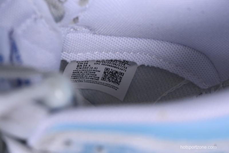 Nike Dunk Low Blue and White Porcelain Theme Casual Sneakers - DV0831-104