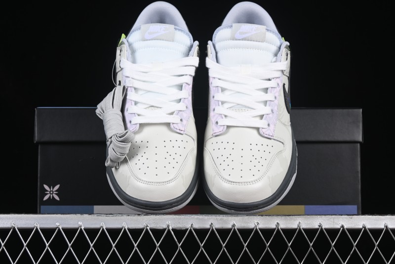 Nike Dunk Retro Low-Top Casual Sneakers with Panda Mischief Mountain Theme - DD1391-103