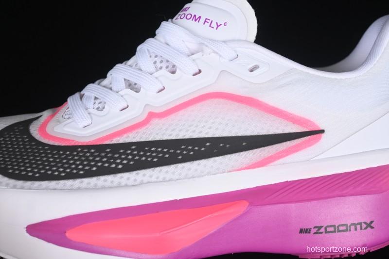 Nike Zoom Fly 6 Running Shoes with Flyknit and React Technology for Lightweight Cushioning - FN8455-101