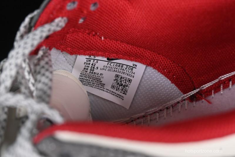 Nike SB Dunk Low Supreme Collaboration Bullet Screen Black Check Anniversary Customized Low-Top Casual Sneakers - FC1688-208