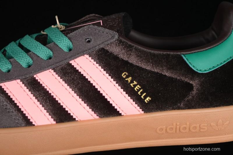 Adidas Originals Gazelle Indoor JI2714 Retro Casual Slip-Resistant Low-Top Sneakers