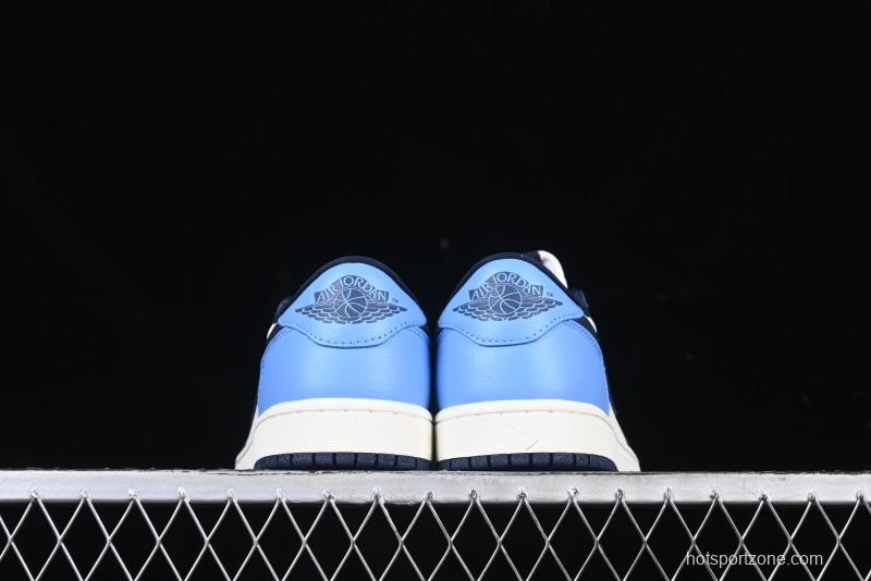 Nike Air Jordan 1 Low OG Obsidian AJ1 Low-top Lifestyle Basketball Shoes - CZ0790-400