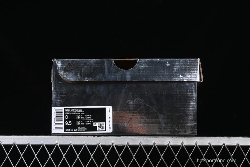 Off-White x Futura x Nike Dunk Low OW Collaboration Sneakers - CT0856-100