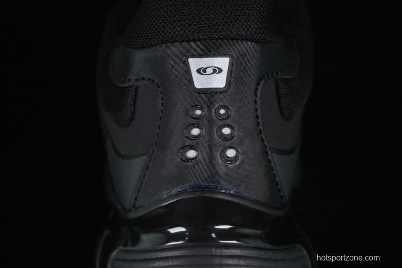 Salomon XT-Wings 2 All-Black Trail Running Sneakers - Sleek Performance and Style