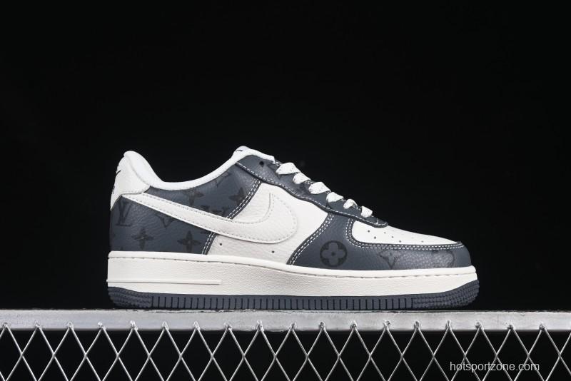 Nike Air Force 1 '07 Low LV Collaboration Beige Print Casual Sneakers - CS5288-002