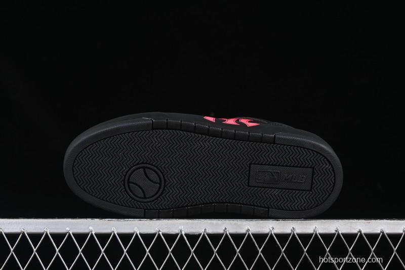 New York Yankees MLB Chunky Liner Custom Platform Sneakers in Neon Pink - 3ASXCA12N50WHS