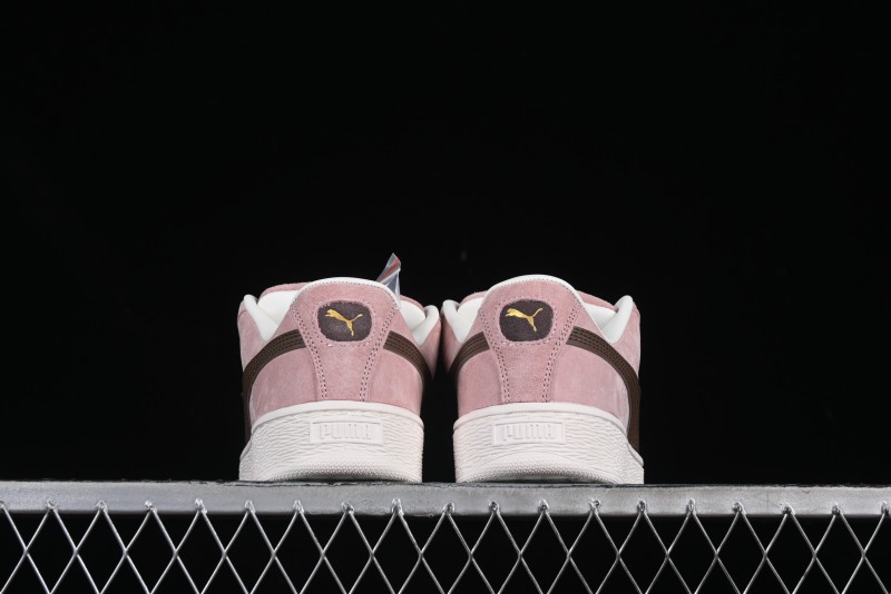 PUMA Suede Classic Sneakers - Rose Pink & Chocolate Brown