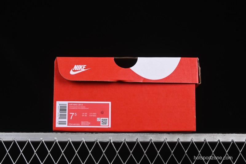 Nike Air Max 2013 Retro Breathable Mesh Running Shoes with Full-Length Max Air Cushion - FZ4140-025