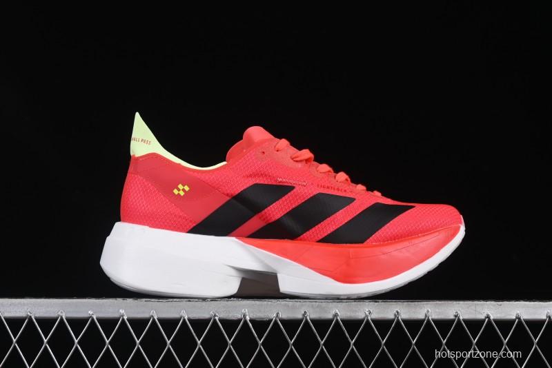 Adidas Adizero Adios 4 M Running Shoes Lightweight Breathable Low-Top - JR6358