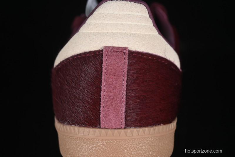 Adidas Samba OG Casual Sneakers with Classic Trefoil Logo - JP5330