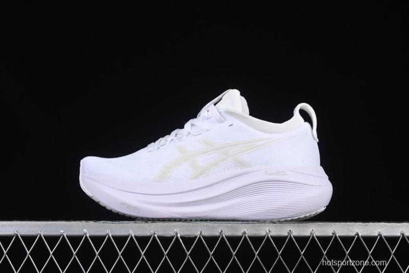 Asics Gel-Nimbus 27 Retro Breathable Casual Shoes with Cushioning for Men - 1012B753-100