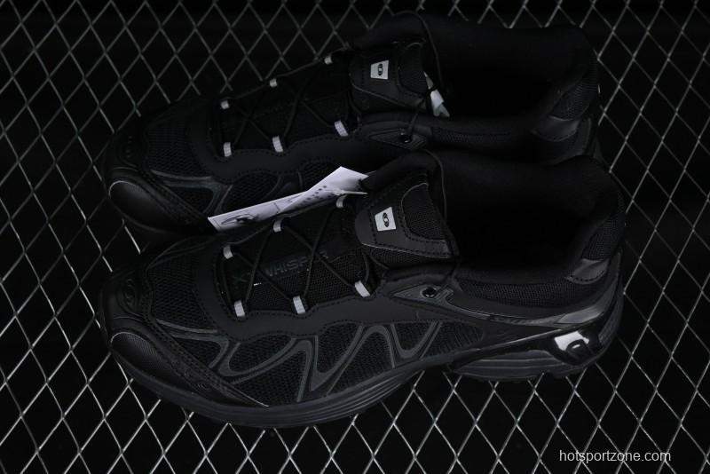 Salomon XT-Wings 2 All-Black Trail Running Sneakers - Sleek Performance and Style