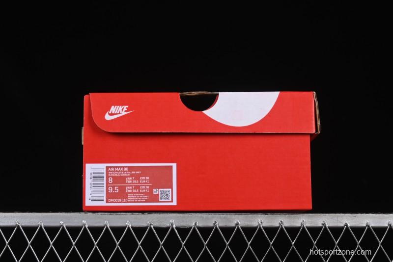 Nike Air Max 90 Retro Running Shoes with Air Cushion Technology - DM0029-110
