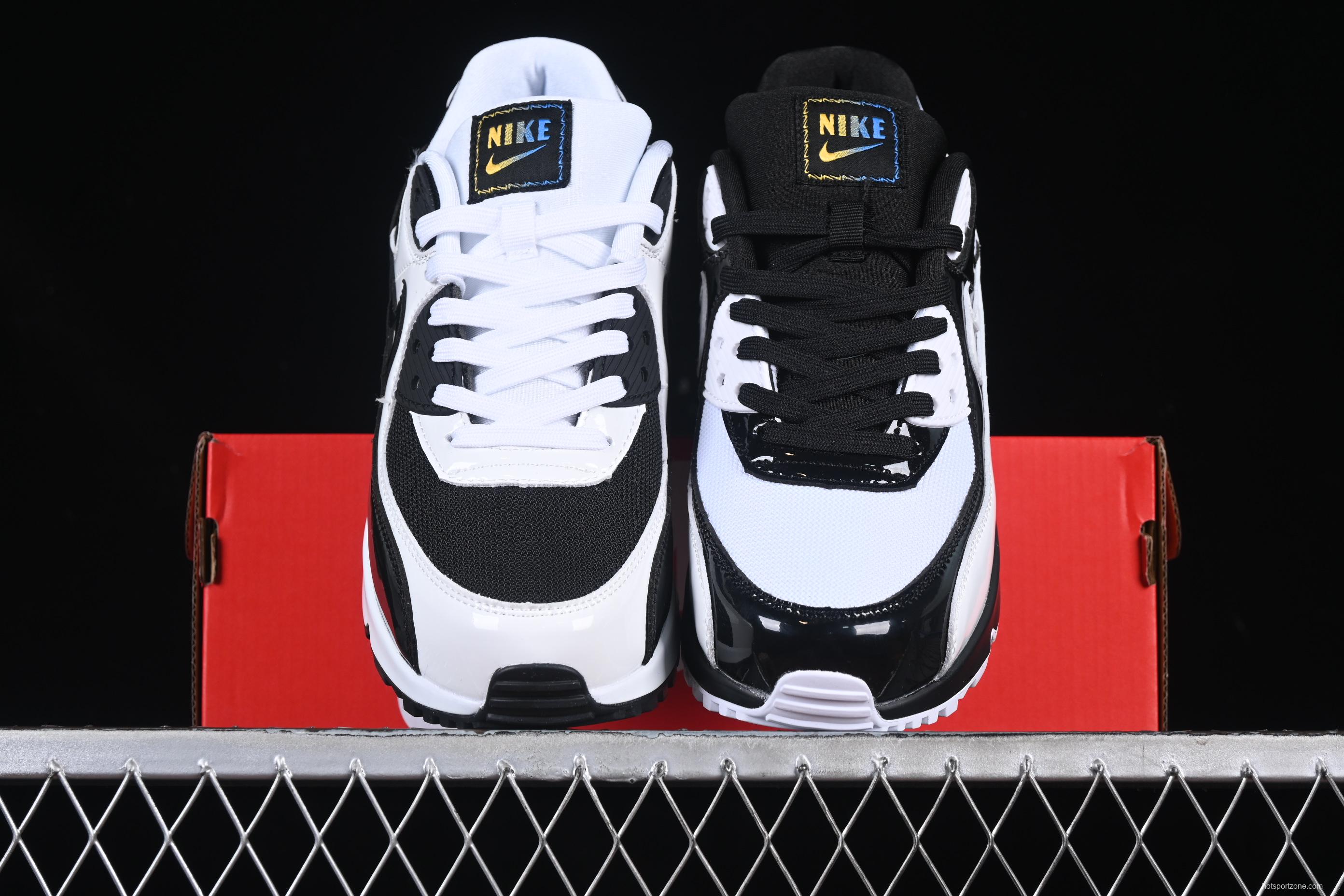 Nike Air Max 90 Retro Running Shoes with Visible Air Cushion - DM6178-010