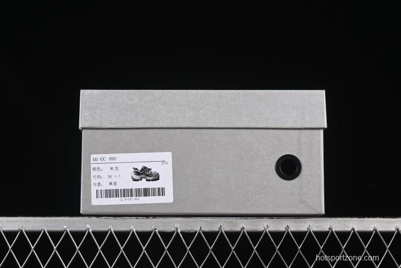 GG-CC Chunky Low Casual Fashion Sporty Platform Sneakers - MBD4