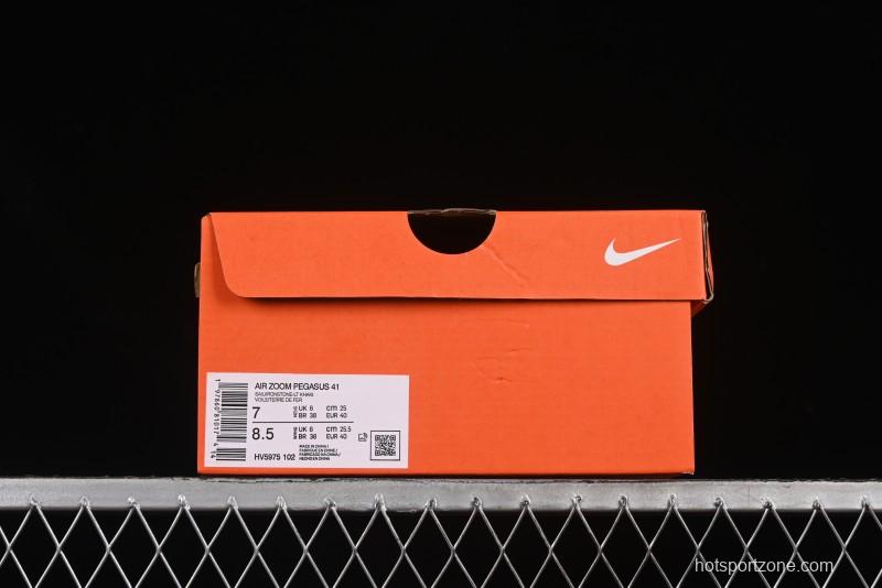 Nike Air Zoom Pegasus 41 GTX Lightweight Breathable Running Shoes with Cushioning - HV5975-102