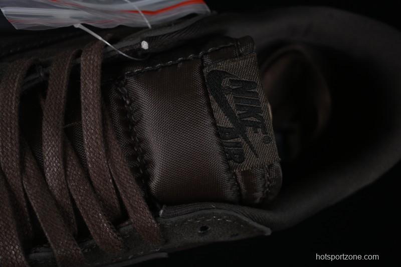 Nike Travis Scott x Air Jordan 1 Low OG AJ1 Reverse Swoosh Sneakers - DM7866-202