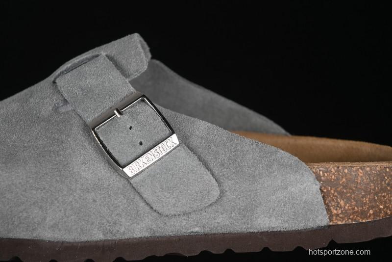 Birkenstock Arizona Soft Footbed Sandals with Suede Leather and Lambswool Lining - G.D4