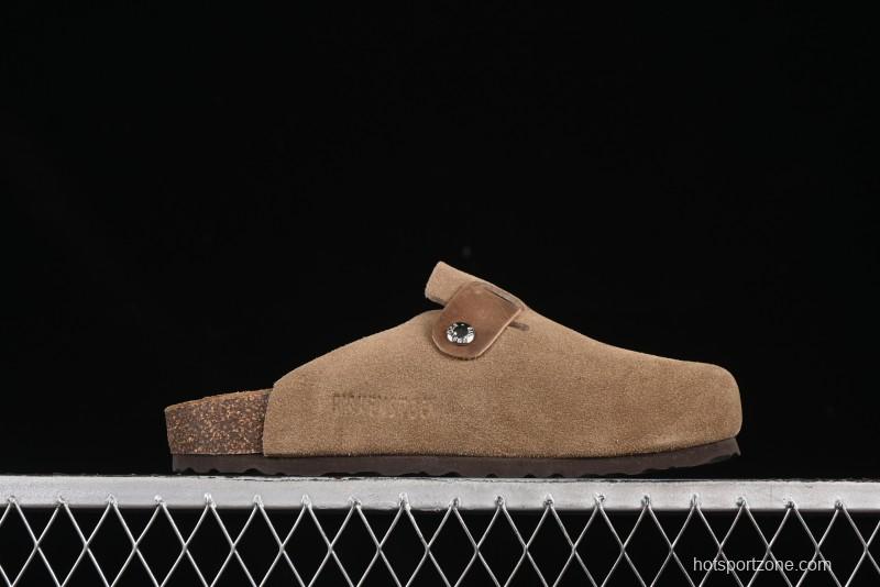 Birkenstock Arizona Soft Footbed Sandals with Suede Leather and Lambswool Lining - G.D4