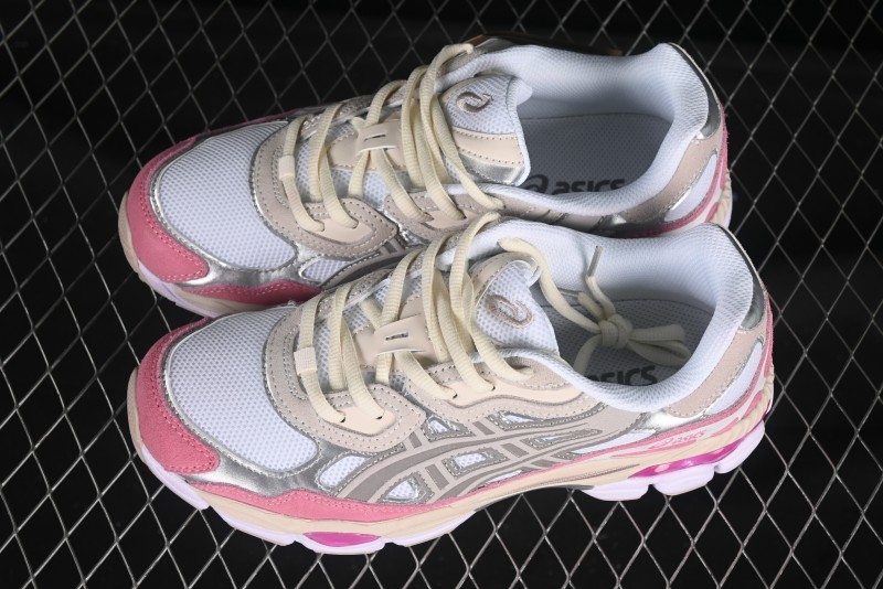 Asics Gel-NYC Retro Breathable Casual Shoes with Cushioning for Men - 1203A383-104