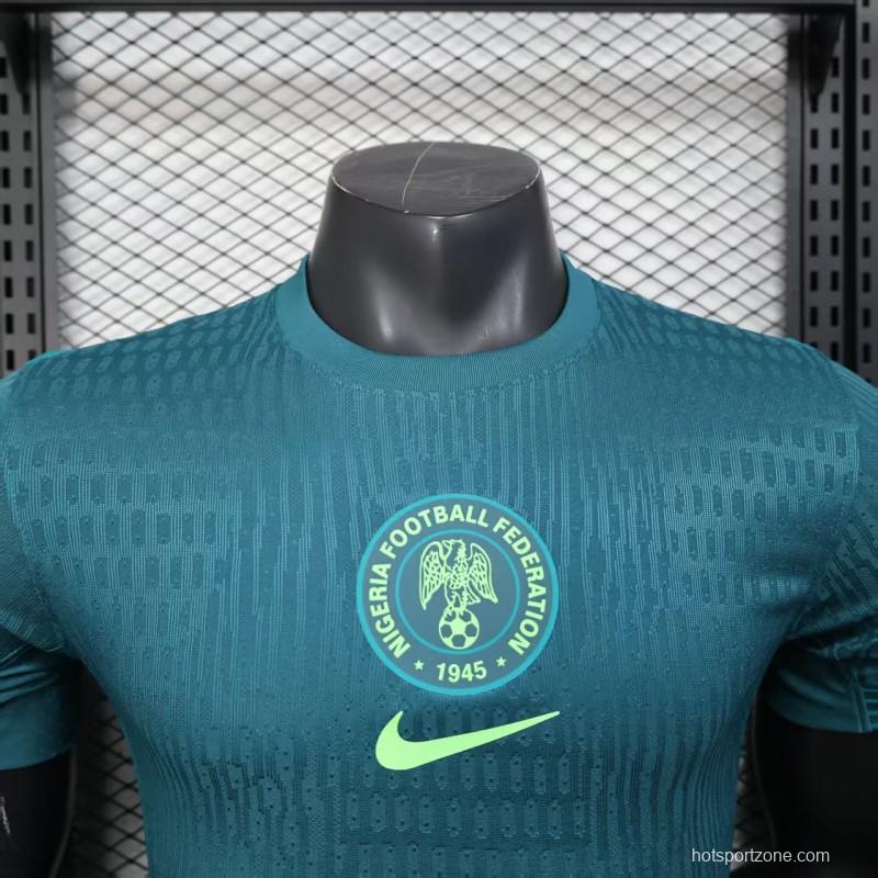 Player Version 2025 Nigeria Green Jersey